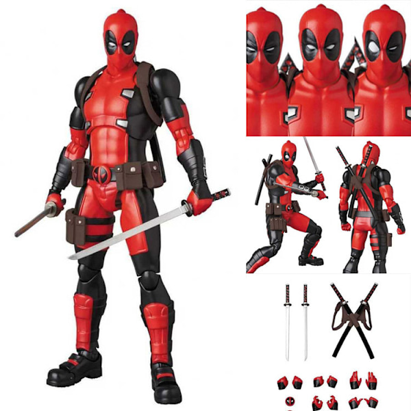 Venom Figur 2 Toy Yamaguchi Red Massacre Eddie Venom The Amazing Spider-Man Bevegelig Modell Ornamenter (MAF082 Deadpool)