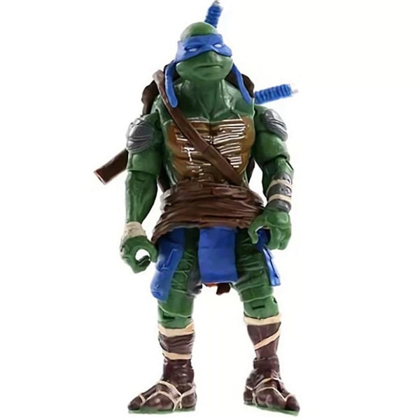 4 st/ set Anime Teenage Mutant Ninja Turtles Actionfigurer Heminredning Skrivbordsprydnader för barn Vuxna Fans Presenter