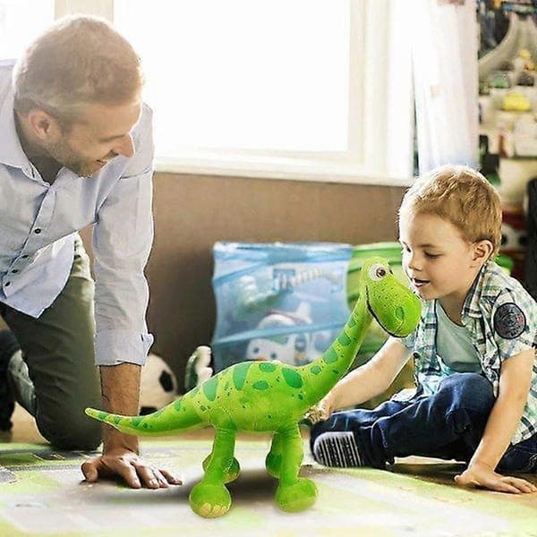 14\" Den Gode Dinosaur Arlo Grøn Blød Legetøjsbamse Julegave til Børn (S 14\")