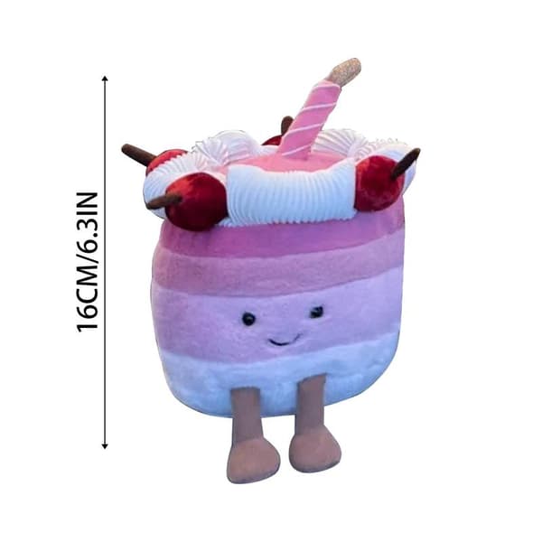 Jellycat Harold Limited Cherry Cake -pehmolelu, rauhoittava nukke