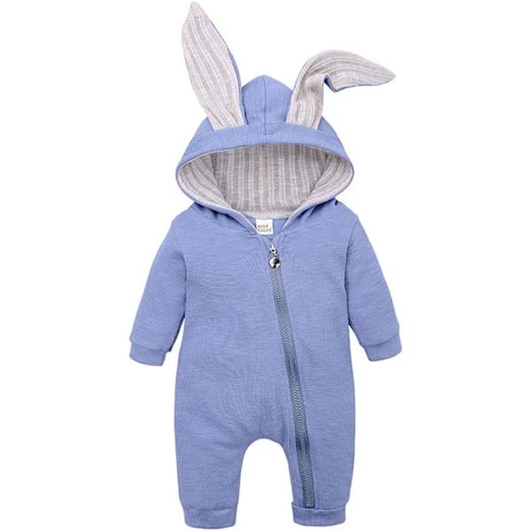 Baby Jumpsuit Boy Girl Newborn 0-18 months Cotton Autumn and Winter, Romper with Ear Romper One-Piece Baby Bodysuits