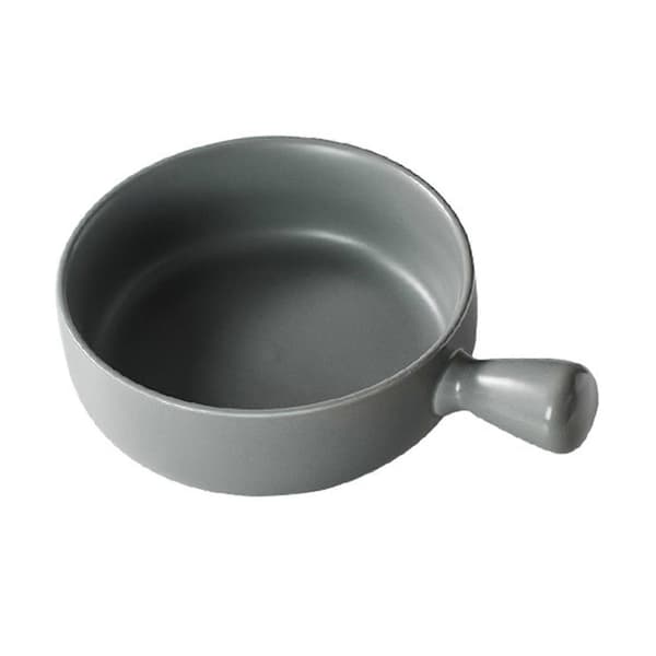 21 cm suppeskål – mikrobølgesikker – til fransk løgsuppe og gratin Grey