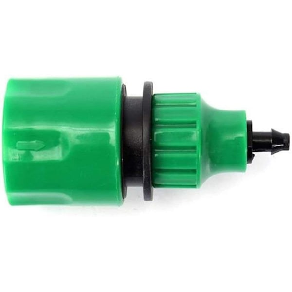 Hageslange Rør Enveis Adapter Kran Kobling Fittings For Vanning Pakke med 6
