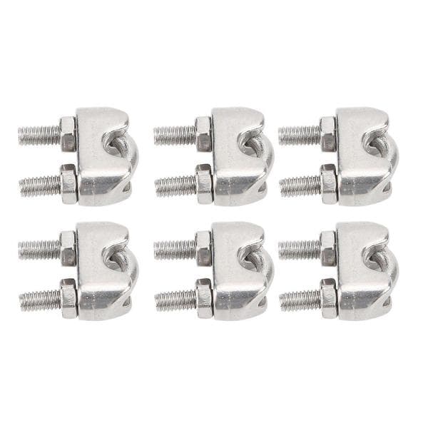 Wirelås m4 wire chuck wirefastgørelsesklemme rustfri klemme rigning