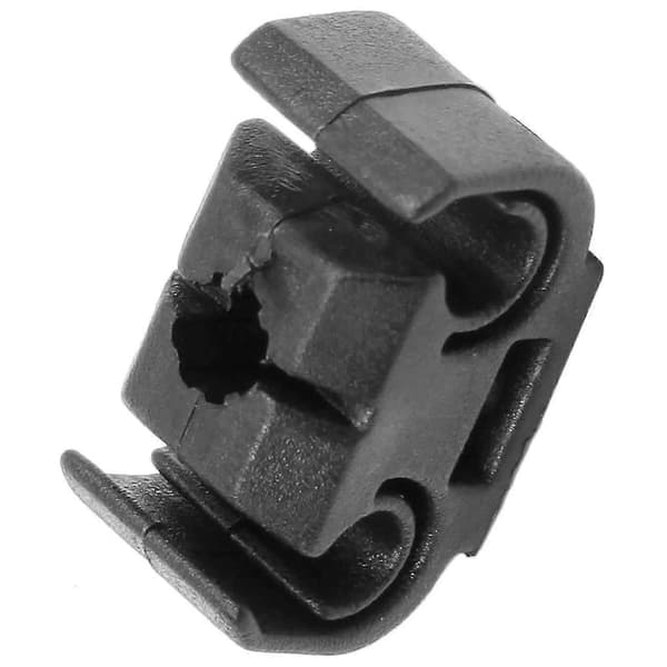 40 stk. bremserørsclips 811611797 4,75 mm dobbelt rørbase sort