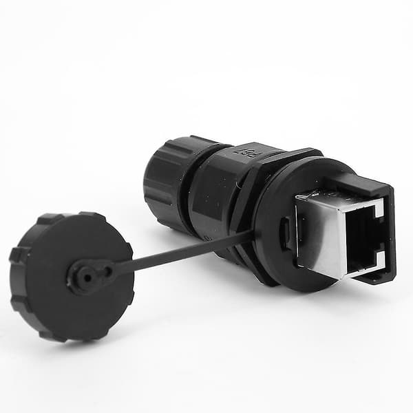 RJ45 Ethernet-liitin, vedenpitävä sovitin, pölytiivis, IP67