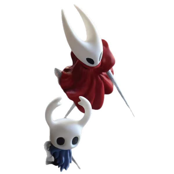 3D Hollow Knight magnetisk kylskåpsmagnetfigurleksak