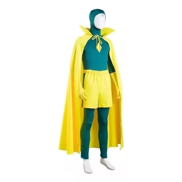 Ny Wanda Vision Halloween Cosplay Fantasy Amarillo L