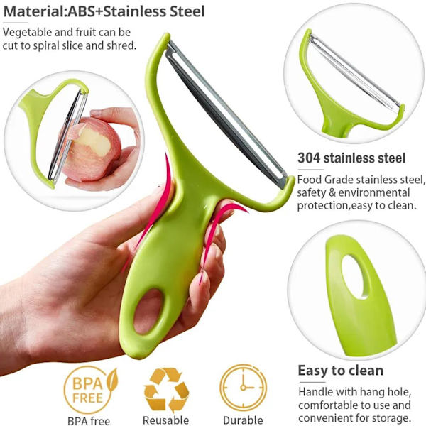 Kaalinraastin Leikkuri Kaalinleikkuri Vihannekset Raastin Keittiö green one-size
