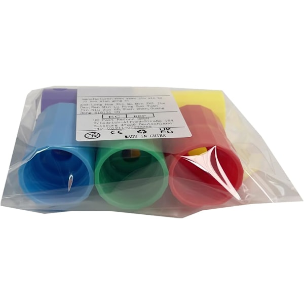 Tornado i en flaske, Tornado Tube Bottle Connector Vortex Connector Cyclone Tube (5 PAK), Passer til størrelse 1,3-1,9 tommer