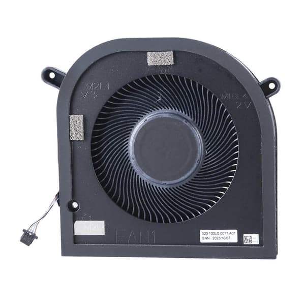 CPU GPU blæser DC5V 4Pin 4 ledninger Laptops CPU GPU køleblæser til 17 9700 9710 9720 0MXF81 0P2FY9 Notebook Radiatorer CPU
