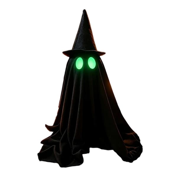 Glow Ghost – Letvægtsstof – til Halloweenfester A