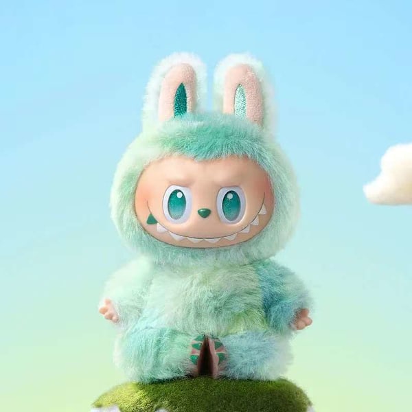 Högkvalitativ Labobu 3.0 generation främre högenergi macaron emalj ansikte trendig lekserie plyschdocka blind box serenity