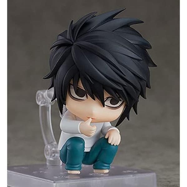10 cm Death Note samlerstatue - Manga Yagami Light & L - PVC
