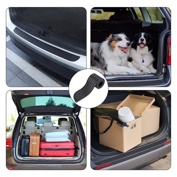 Bumper Protector 90 x 7 cm - Rubber - Self-Adhesive - Universal
