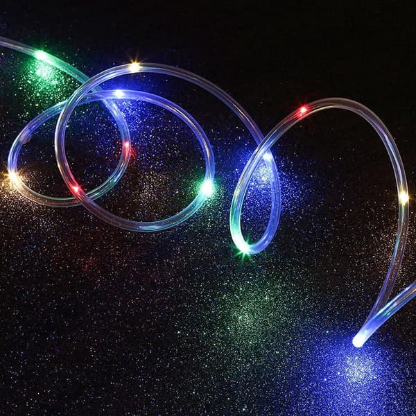 2-pack USB-laddningsbara LED-ljusslingor 10 meter 100 LED-lampor