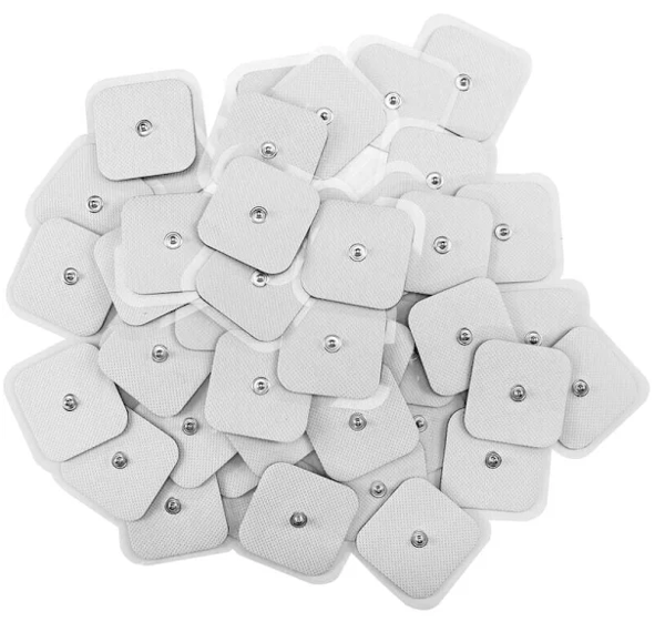 30 stk 4 cm elektrodeplaster, selvklebende elektrodeplaster for terapi maskin, fysioterapi