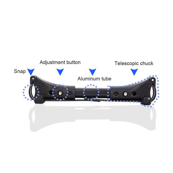 3 Pcs Twin Stroller Connector Universal Joints Triplets Quadruplets Infant Stroller Secure Straps Adjustable Link Hook