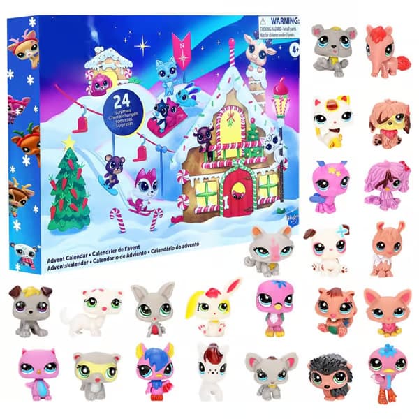 Littlest Pet Shop 2026 Adventskalender for gutter og jenter 4+ år - Perfekt C