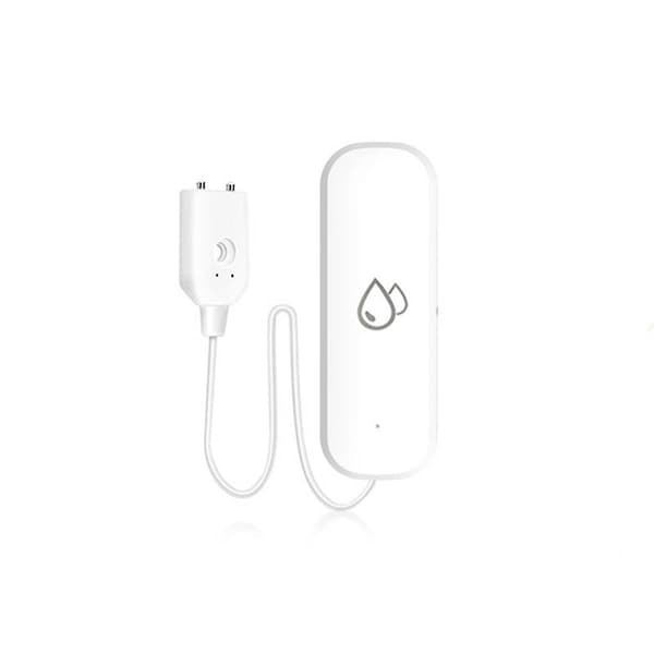 Tuya WiFi Zigbee Vattensensor Alarm Vattenläckagedetektor Översvämningsvarning Säkerhetslarmsystem Fungerar