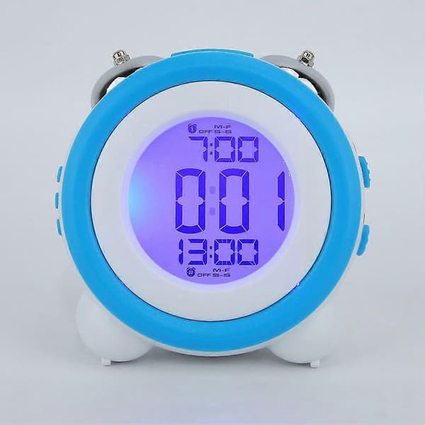 Simple LED Night Light Luminous Alarm Clock, Electronic Clock, Dual Clock, Bedside Clock