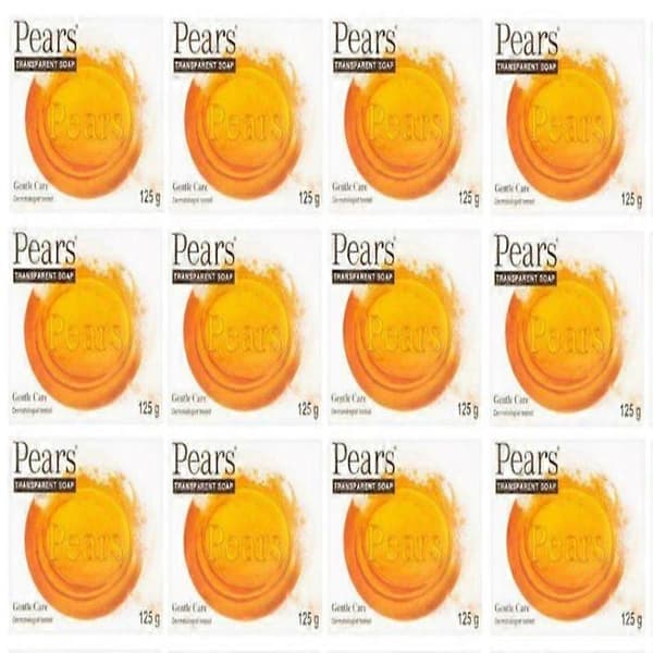 12 X Gentle Care Transparent Soap 125g