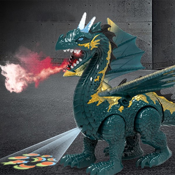 Leksaker Storlek Dinosaurieleksak Djurmodell Andas Drake Gå Projektion Pojkar och flickor Leksakspresent
