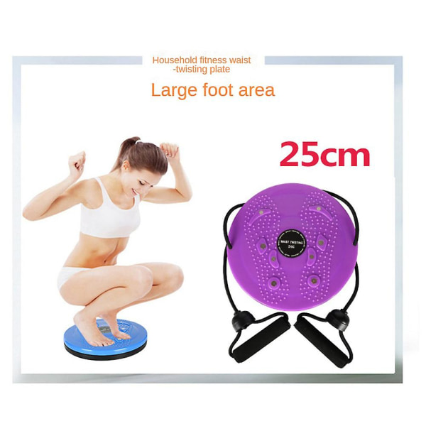 Waistwhisper - Body Shaping Talje Twist Disc Waist Whisper Exerciser Purple