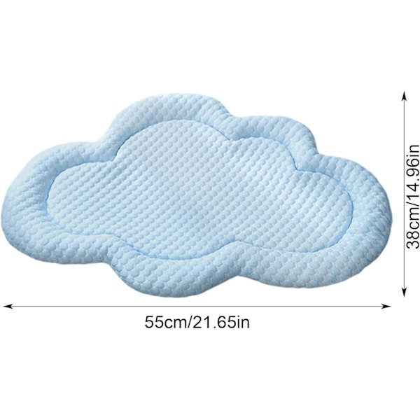 Viilentävä alusta koirille - Pehmeä söpö 3D-kissan viilentävä alusta - Kannettava sisä- ja ulkokäyttöön tarkoitetut lemmikkitarvikkeet, nukkumiskennelmatto pienille ja keskisuurille koirille
