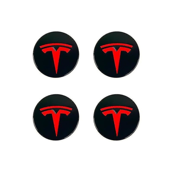 Hub Centerin cap, yhteensopiva Tesla Model 3:n kanssa (neljä pakkausta)