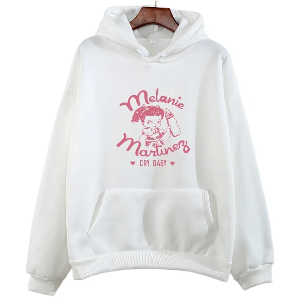 Dame Hoodies Sweatshirt Tegneserie Print Løse Tøj Kawaii Casual Tops red XL