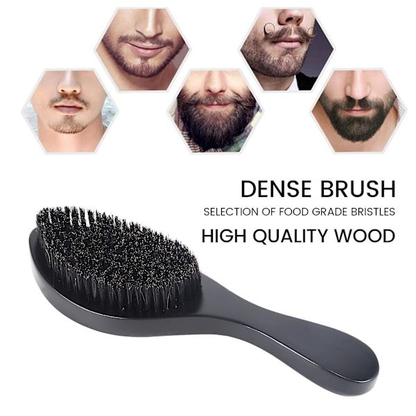 Magic Wave Brush Curved Wave Brush Mjuk och vildsvin