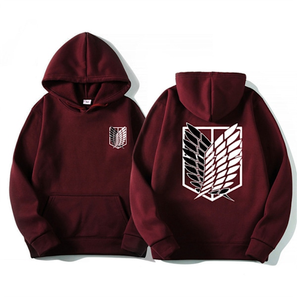 2024 Forår og Efterår Ny Mænds Hoodie 3D Digital Print Casual Løst Dagligt Trøje Morado EU:XL