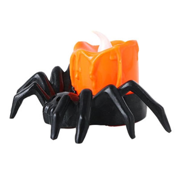 Halloween Lys Spooky Spider Tealight