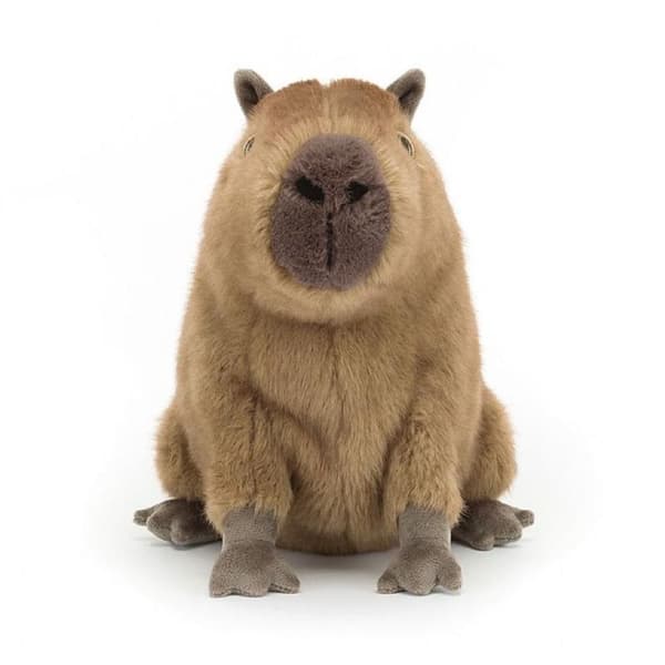Jellycat Clyde Capybara Väskberlock Plysch Nyckelring 14 cm