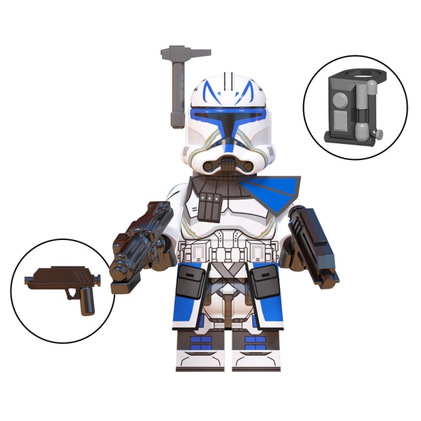 stk Star Wars Minifigurer Action Figurer Byggeklodser Legetøj