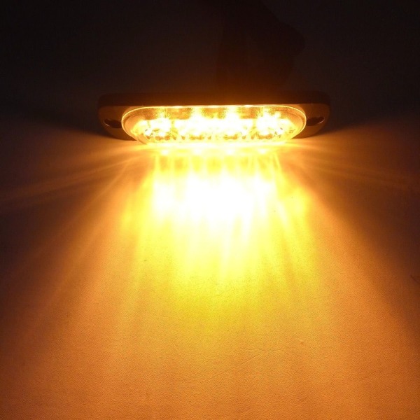 4st Strobe blinkande varningslampor RÖDA 4ST 4ST Rött Red 4Pcs-4Pcs