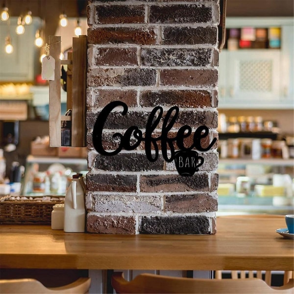 Metall hengende kaffebar veggskilt Pottehode hengende skilt men først kaffe metallskilt kaffestasjon