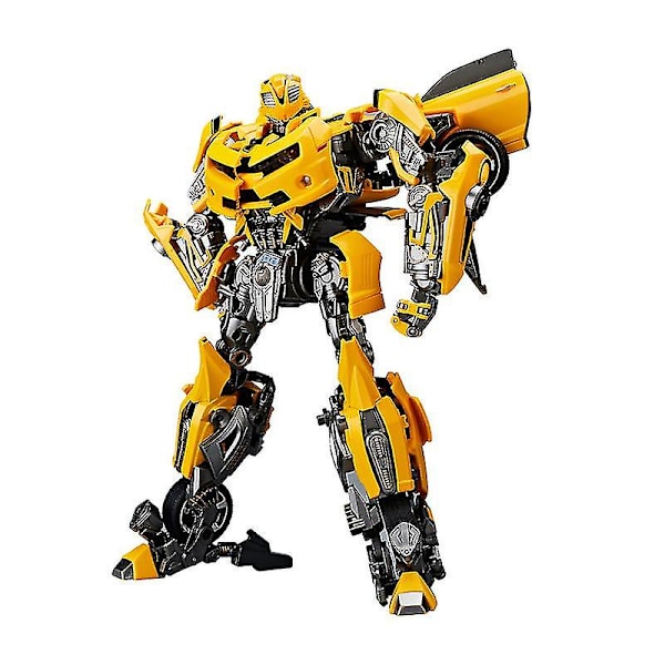 Transformers 28cm Robot Autobots Actionfigurer Leksaker Bumblebee Med Vapen Fordon Transform