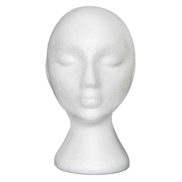Mannequin Head Non-slip abstrakt skum Display Stand til indendørs