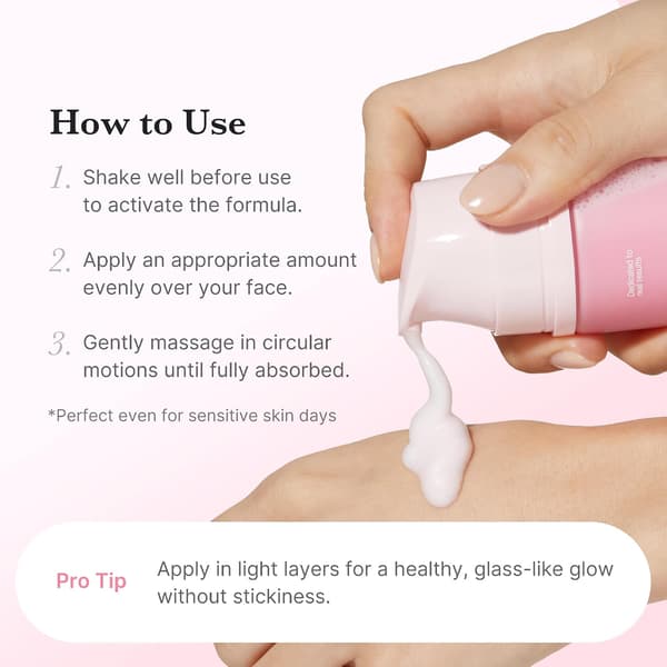 Medicube PDRN Pink Collagen Bubble Serum - Absorbs Easily