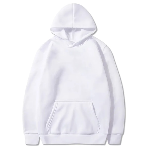 Men's Casual Hooded Sweatshirt Pullovers Solid Color Hooded Sweatshirt