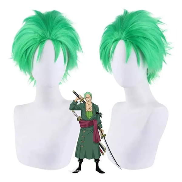 One Piece Zoro Anime Cosplay Kostyme til Halloween Zoro 120CM