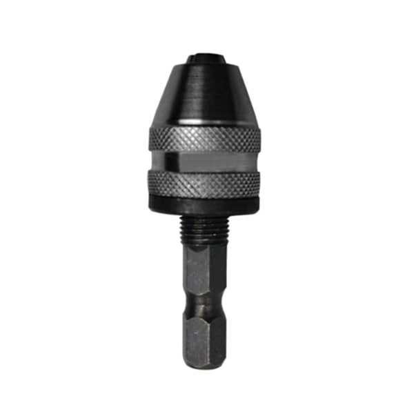 HexDrill Chuck Nyckellös skruvmejsel Impact Driver Adapter Elmotor Clamp Chuck Fixture Hex 0.3