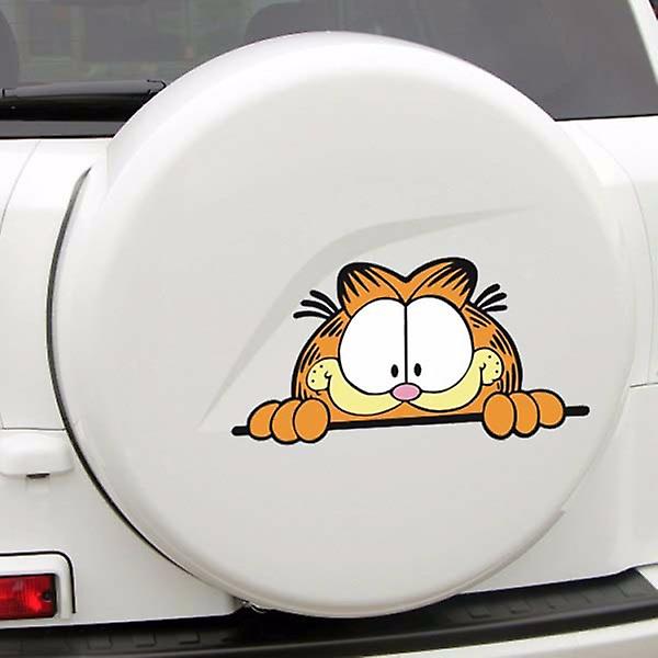 Garfield kikker bildekor klistremerke 2 stk