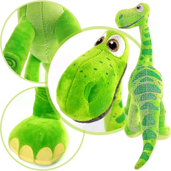 14\" Hyvän dinosauruksen elokuvan Arlo Vihreä Pehmolelu Plussi Nuken Leikki Joulu Lapselle Lahja (koko 14\")
