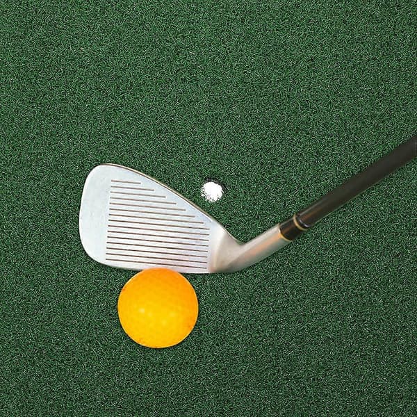 2 stk. Golf Chipping Måtte Kunstgræsmåtte Udendørs Golfmåtter til Baghaven