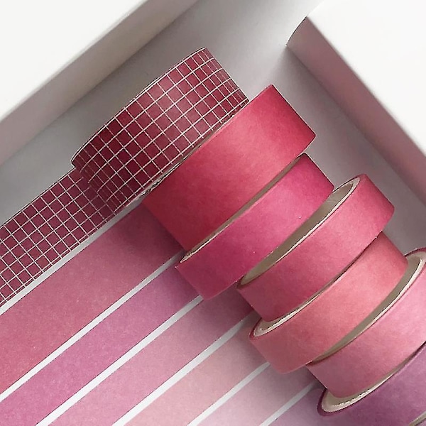 Washi Tape DIY Skolmaterial | Skolmaterial Deko Tejp | Dekorera Journal Washi Tape - Washi Tape - rose red