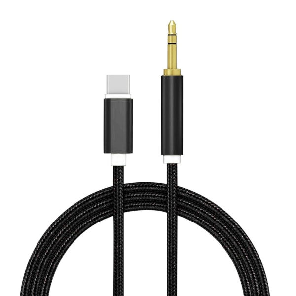 Usb Type C til 3,5 mm Aux Audio Kabel Headset Højttaler Hovedtelefonstik Adapter Car Aux Til Samsung