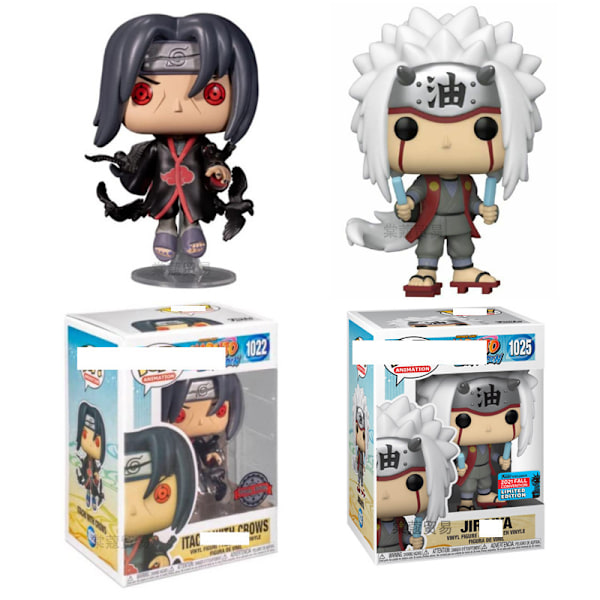 Funko Goku Jiraiya Naruto 1481 GITD Pop Vinyyli Jiraiya Funko Exclusive Special Edition Glow in the Dark anime-hahmo